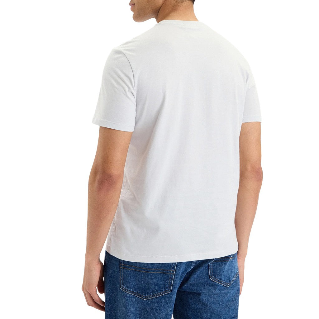 Calvin Klein T-shirt met ronde hals en logo – Grijs