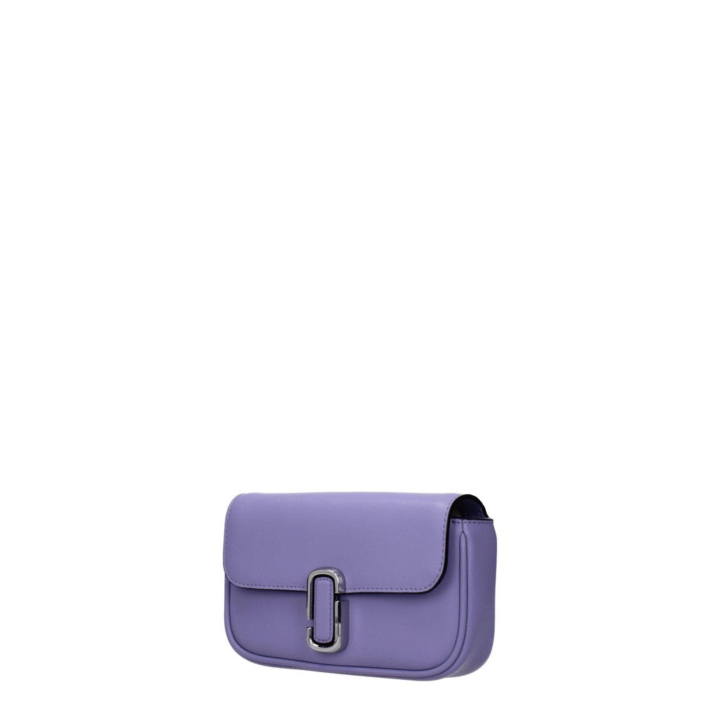Marc Jacobs Kleine leren crossbodytas – Lila
