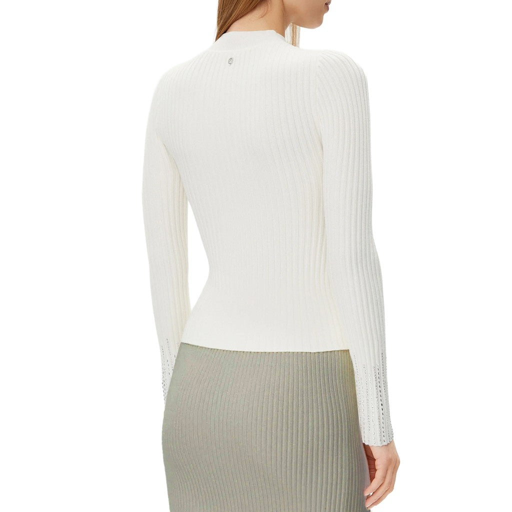 Guess Trui met opstaande kraag – Wit