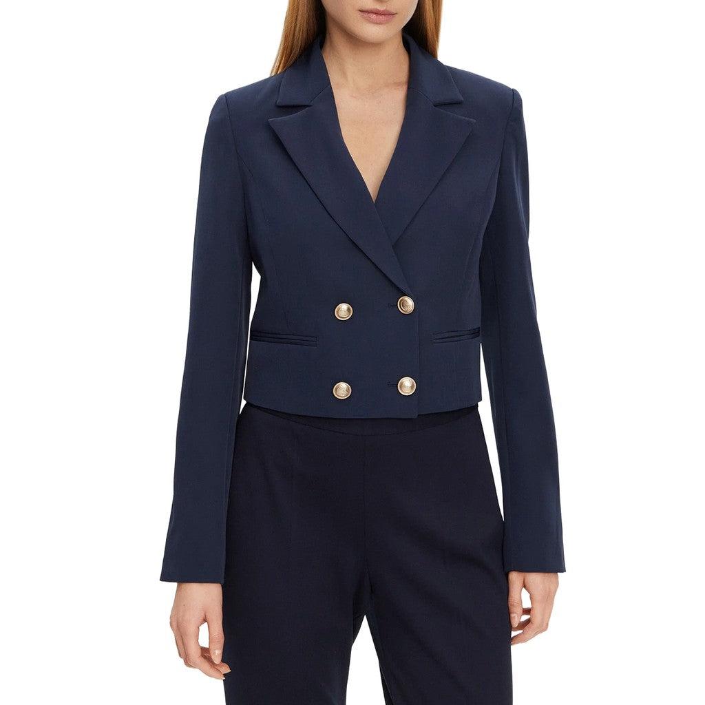 Guess Blazer met dubbele knopenrij – Marineblauw