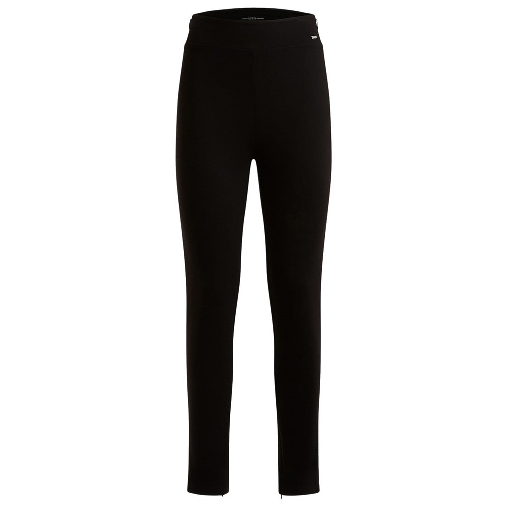 Guess Legging van imitatieleer – Zwart