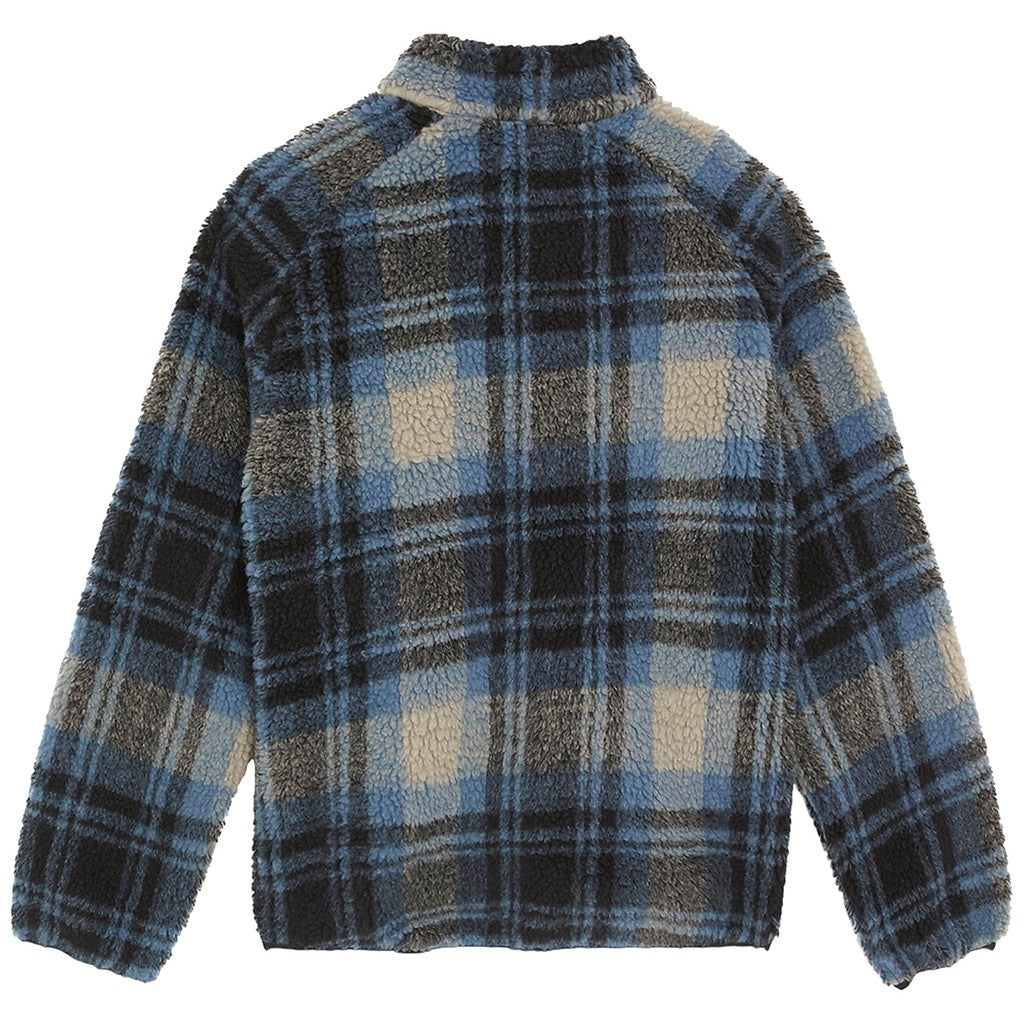 Lyle & Scott Kids Geruite fleecejas – Meerkleurig