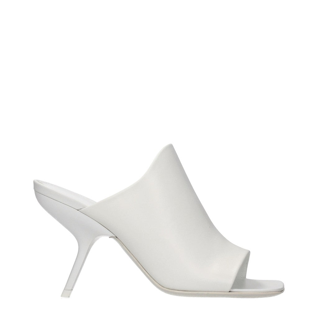 Salvatore Ferragamo Era Sandalen met hak en open teen – Wit
