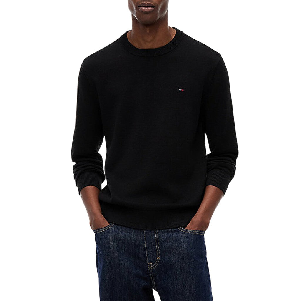 Tommy Jeans Slim Fit Lichte trui – Zwart