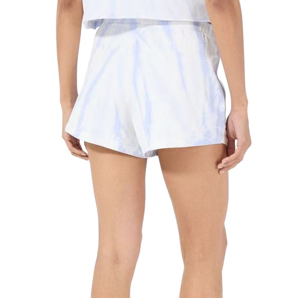 Guess Tweekleurige short met zakken – Lila / Wit