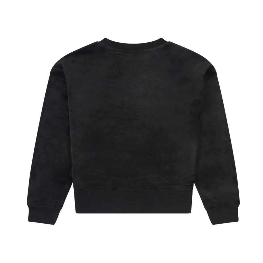 Juicy Couture Kids Sweatshirt met strass-logo – Zwart