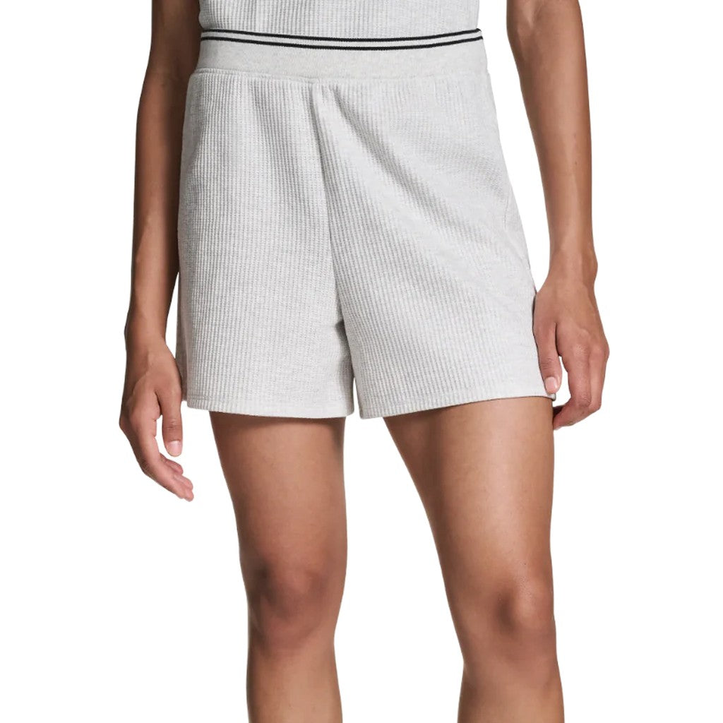 Converse Tweekleurige short met logo – Lichtgrijs