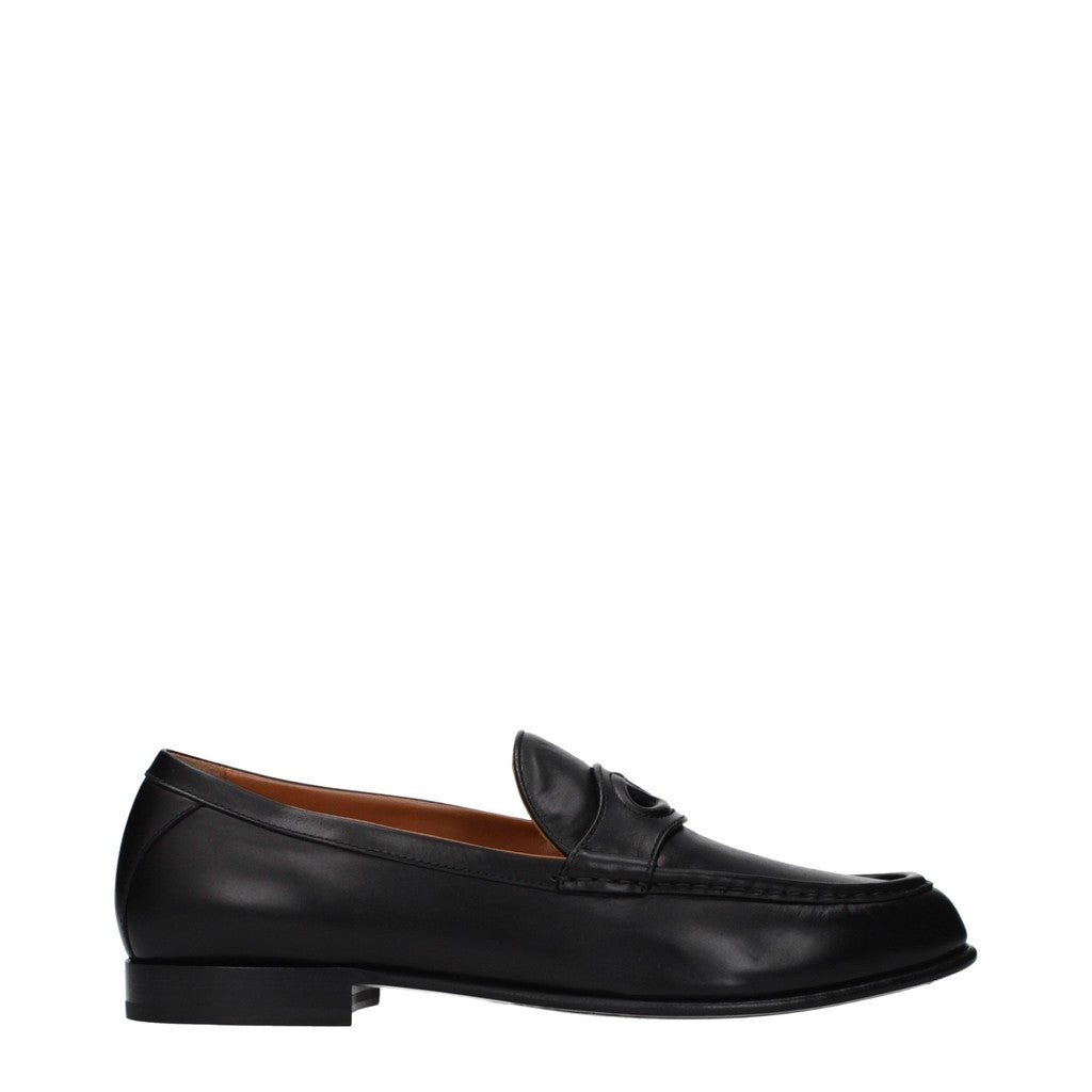 Valentino Garavani Casual loafers met leren zool – Zwart