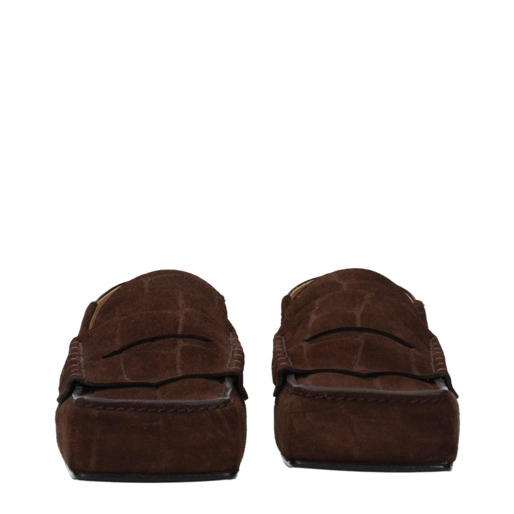 Jacquemus Les Mocassins Carré Loafers – Bruin / Donkerbruin