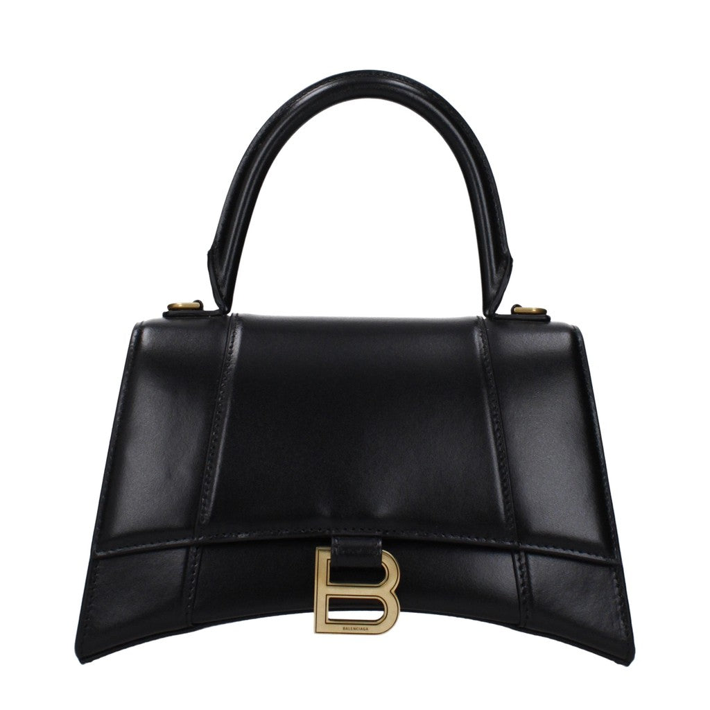 Balenciaga Compacte handtas met schouderband – Zwart
