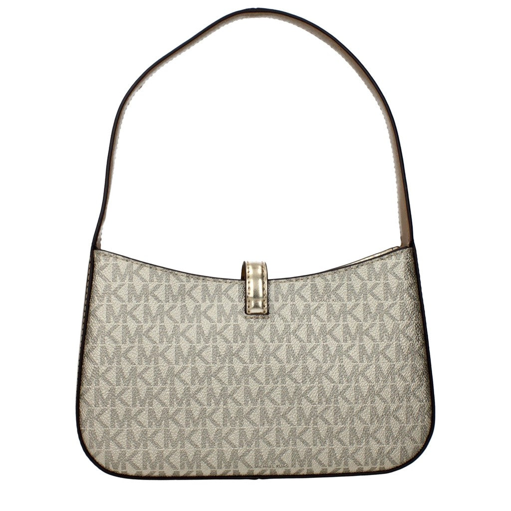 Michael Kors Lyra Schoudertas met goudkleurige details – Goud