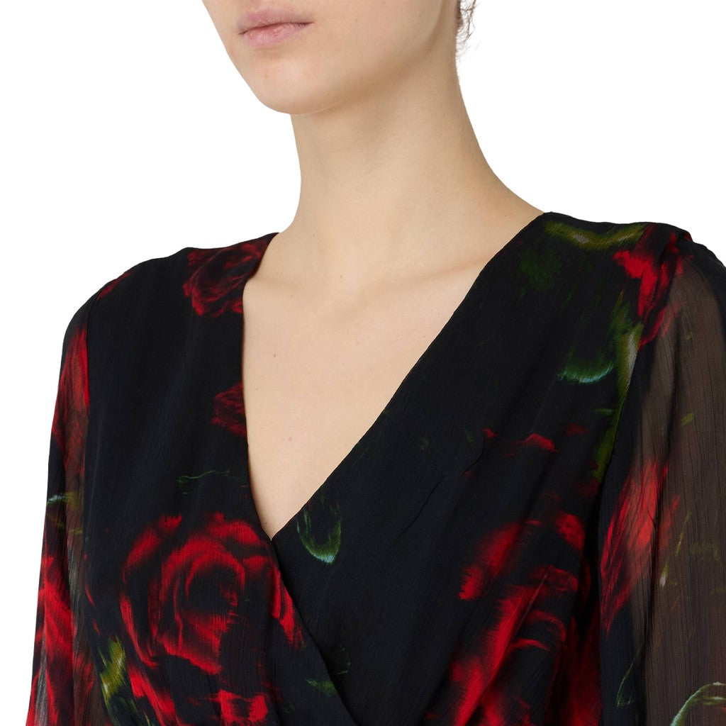 Guess Blouse met bloemendessin en lange mouwen – Meerkleurig