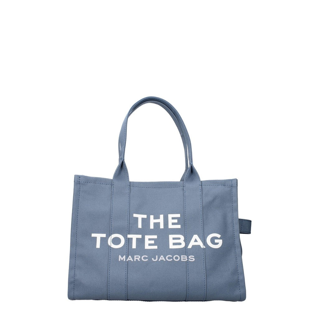 Marc Jacobs The Tote Ruime shopper van stof – Blauw