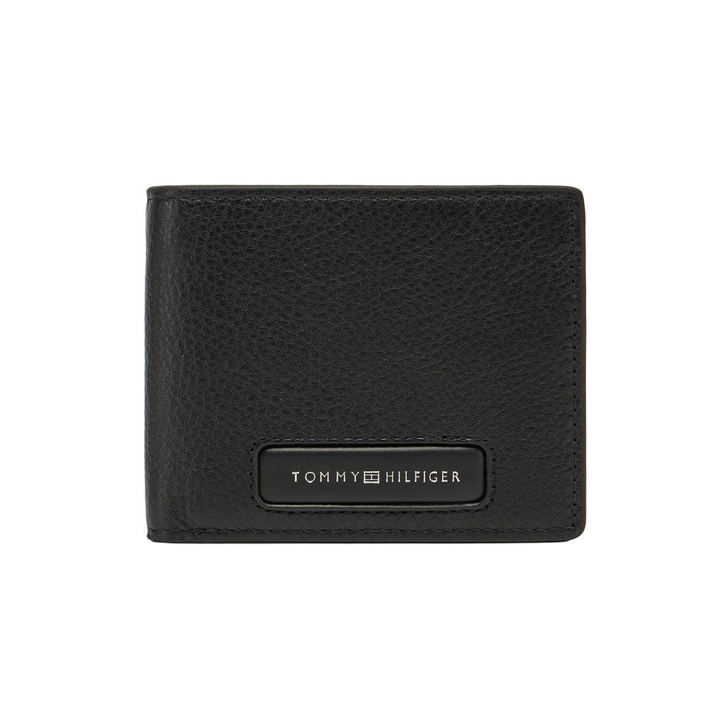 Tommy Hilfiger Leren portemonnee – Zwart