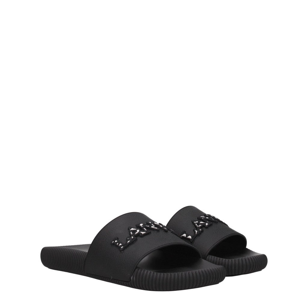 Lanvin Arpège Slippers – Zwart