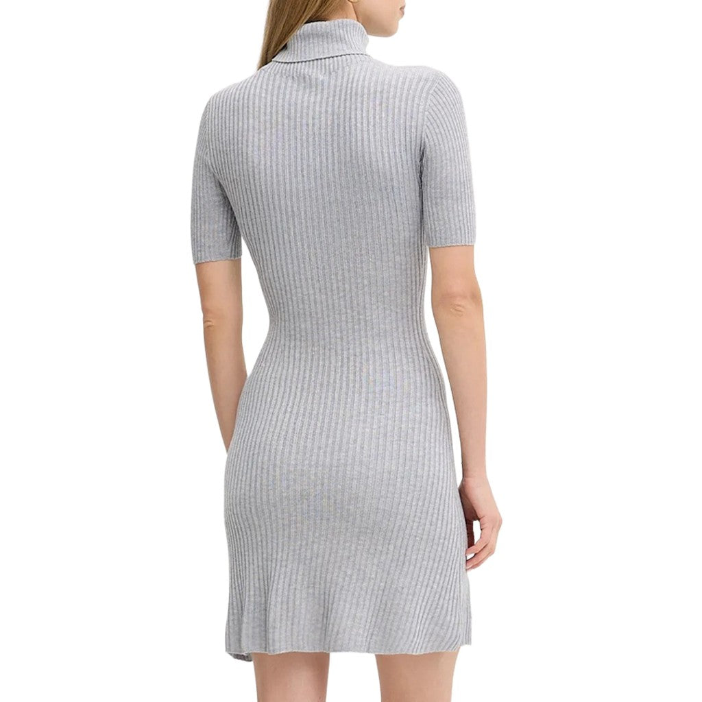Guess Korte jurk met col – Grijs