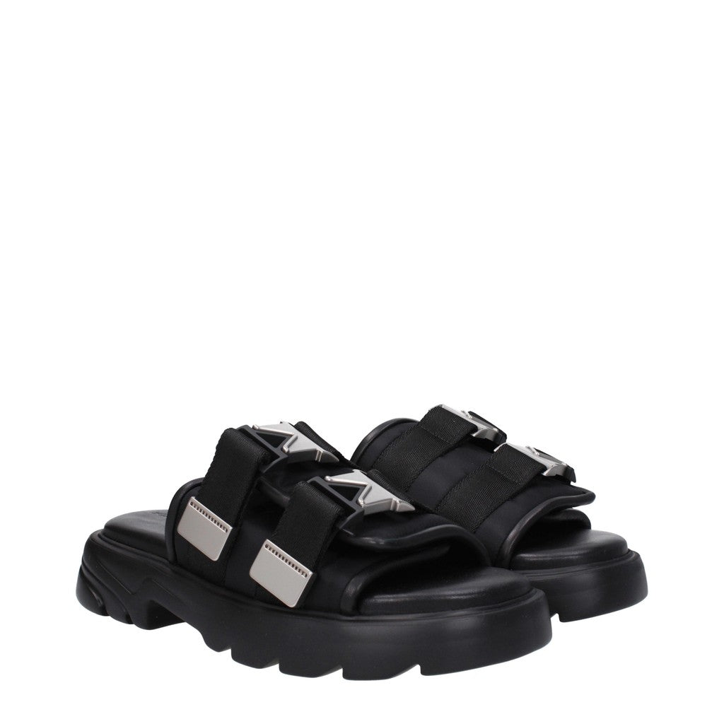 Bottega Veneta Herensandalen met klittenband – Zwart