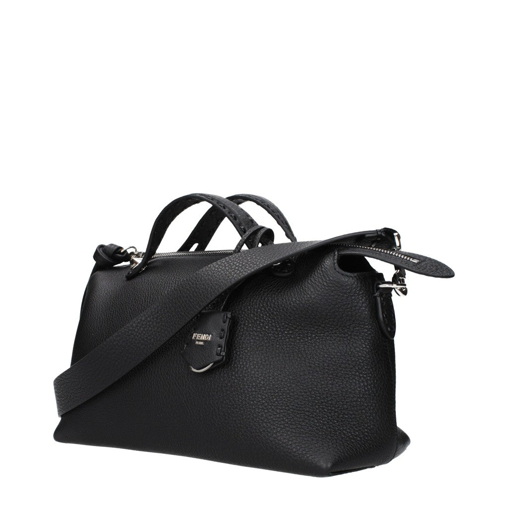 Fendi By The Way Handtas Medium met ritssluiting – Zwart
