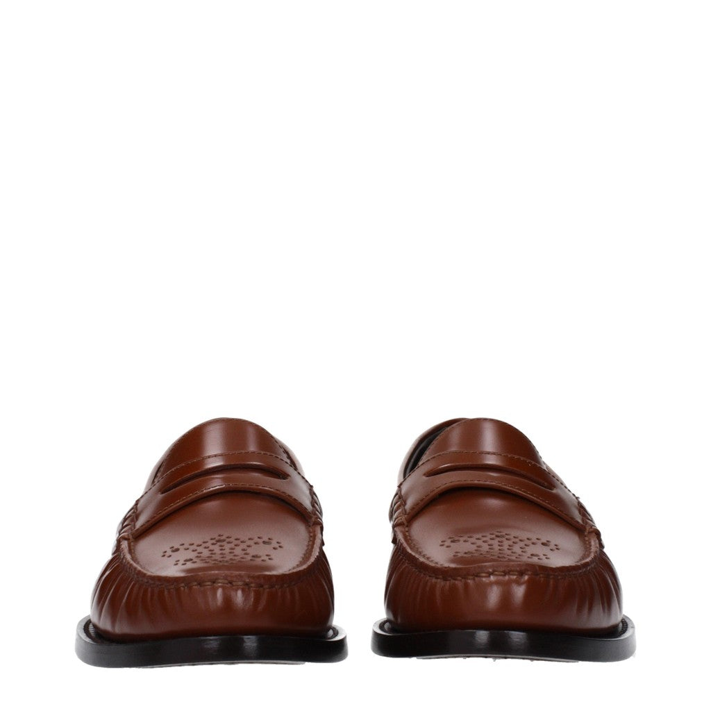 Celine Vivienne Loafers – Bruin