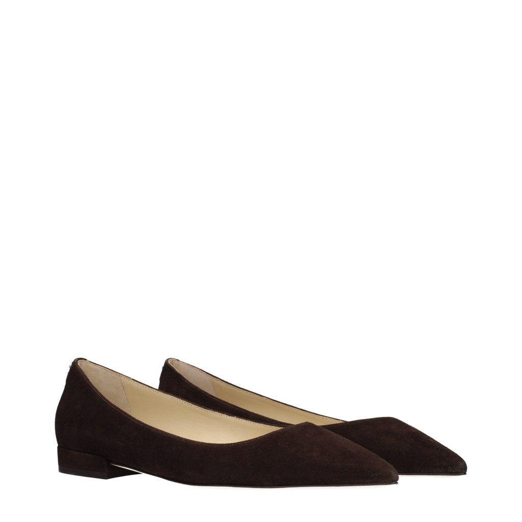 Jimmy Choo Alvena Ballerina's – Bruin