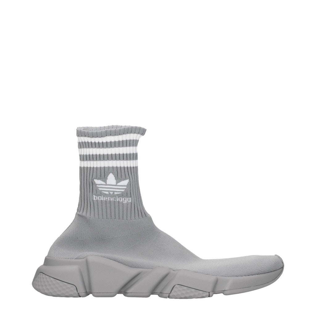 Balenciaga x adidas Speed Sneakers Heren – Grijs / Wit