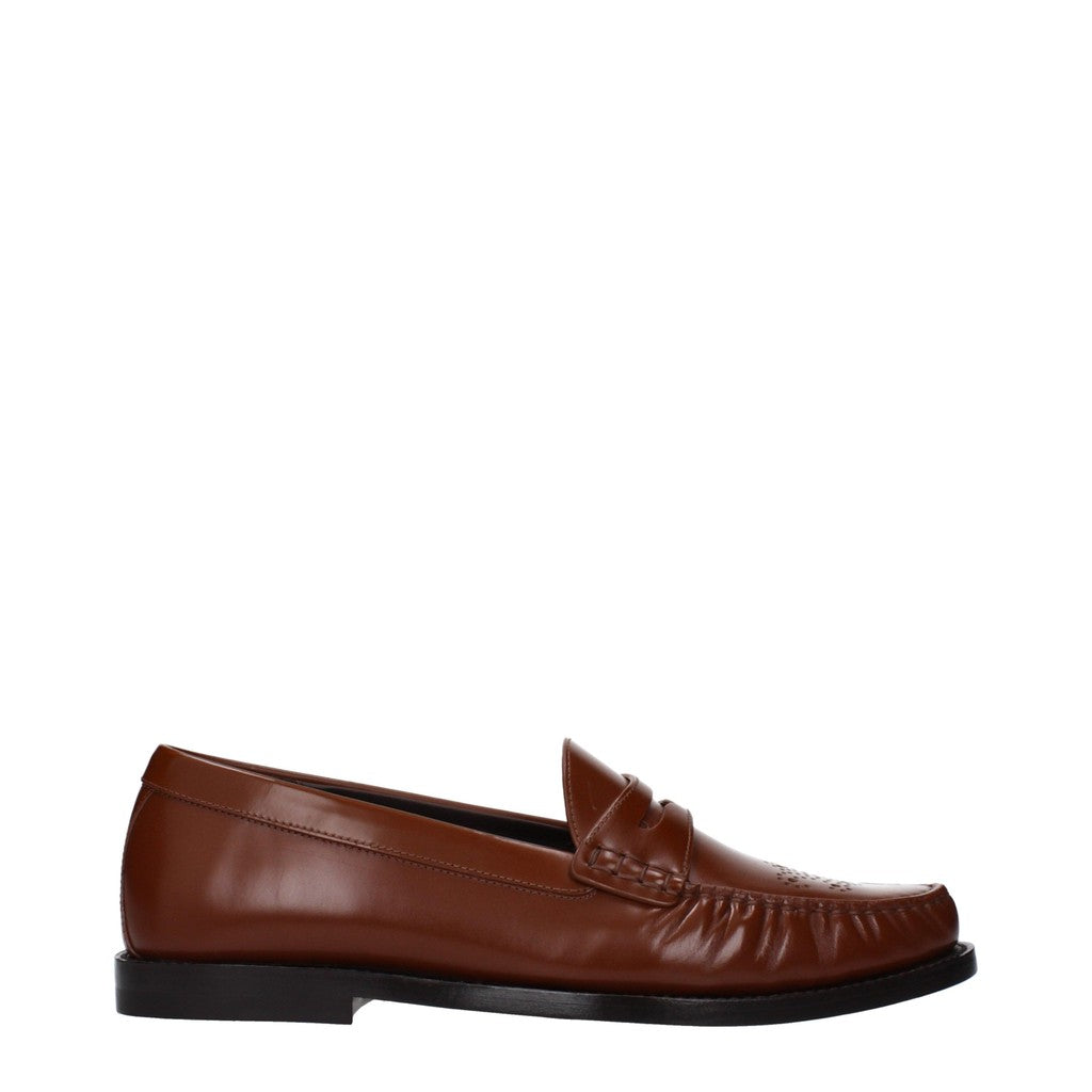 Celine Vivienne Loafers – Bruin