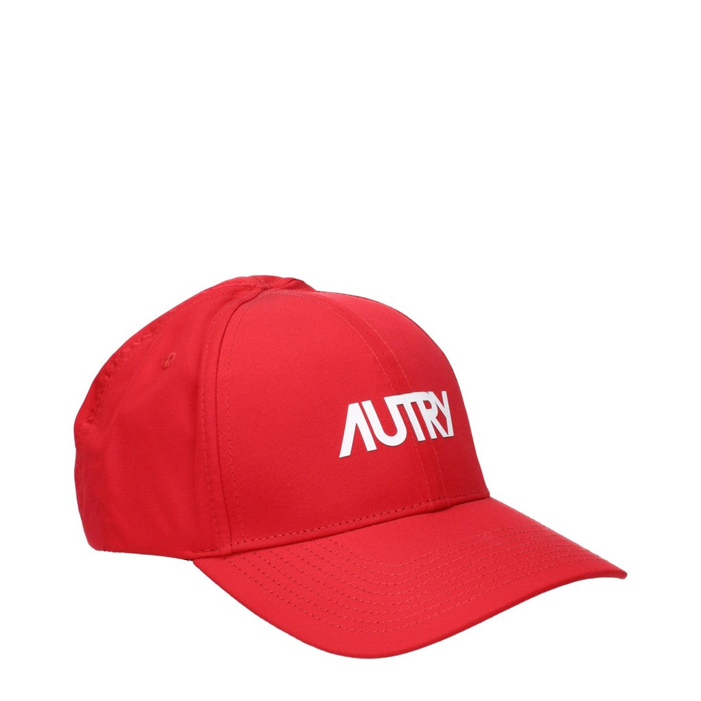 Autry Pet van polyester – Rood / Wit