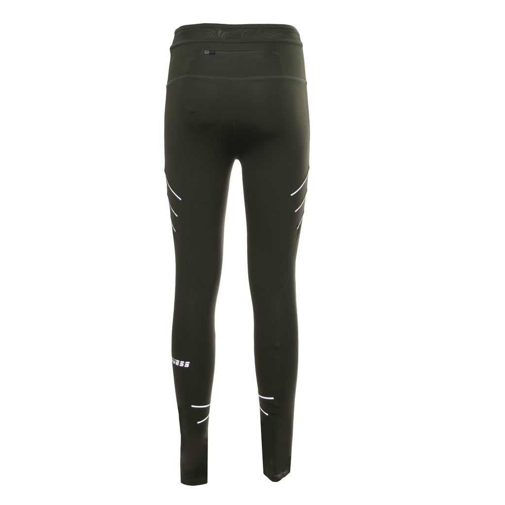 Guess Tweekleurige legging met bedrukt logo – Donkergroen