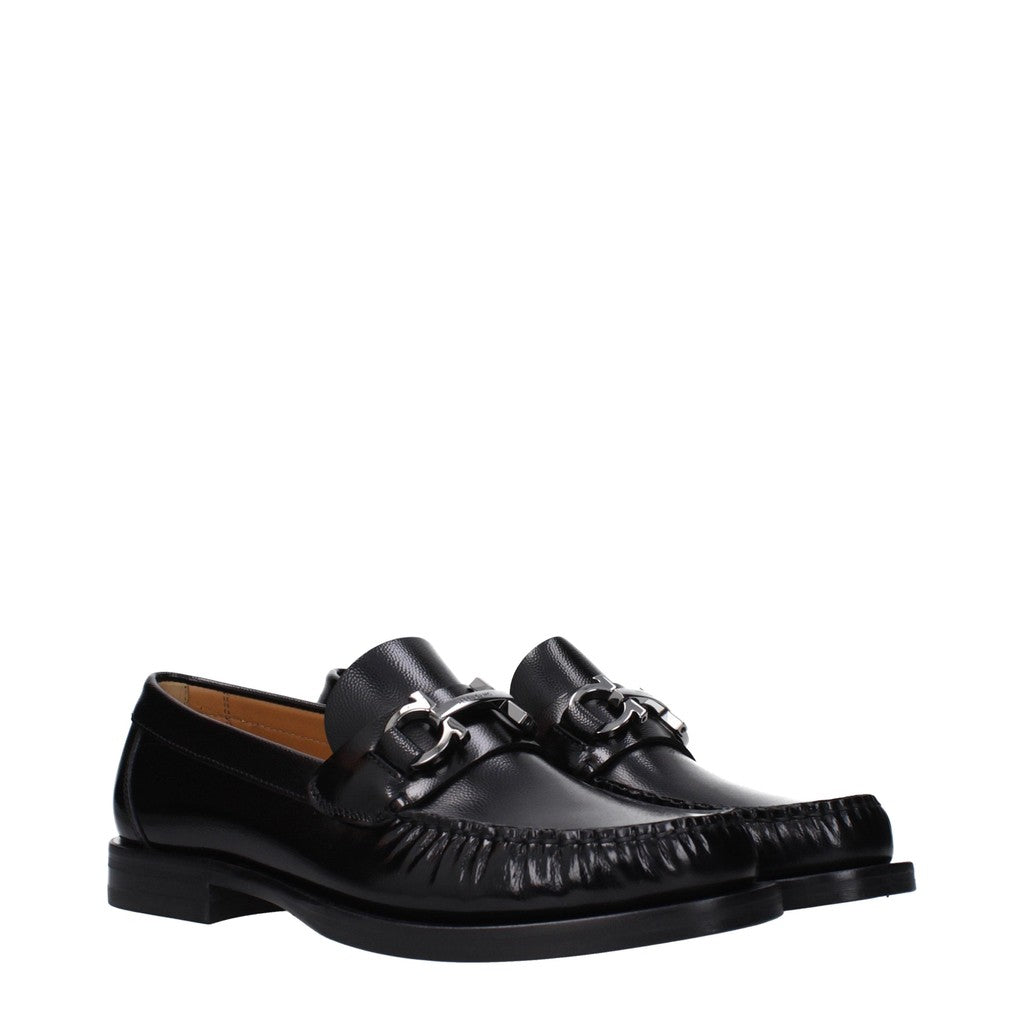 Salvatore Ferragamo Fort Loafers – Zwart