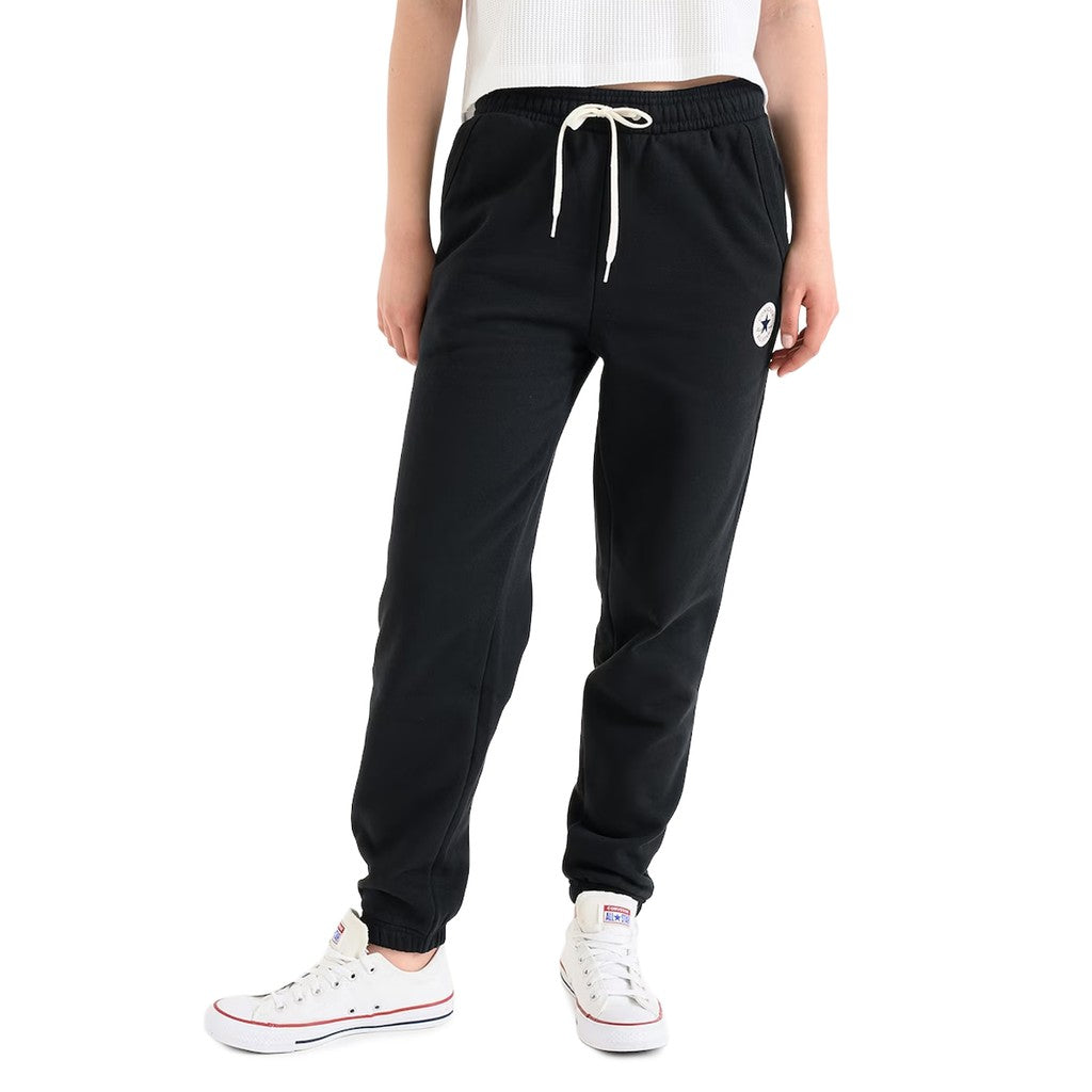 Converse Joggingbroek met trekkoord en logo – Zwart