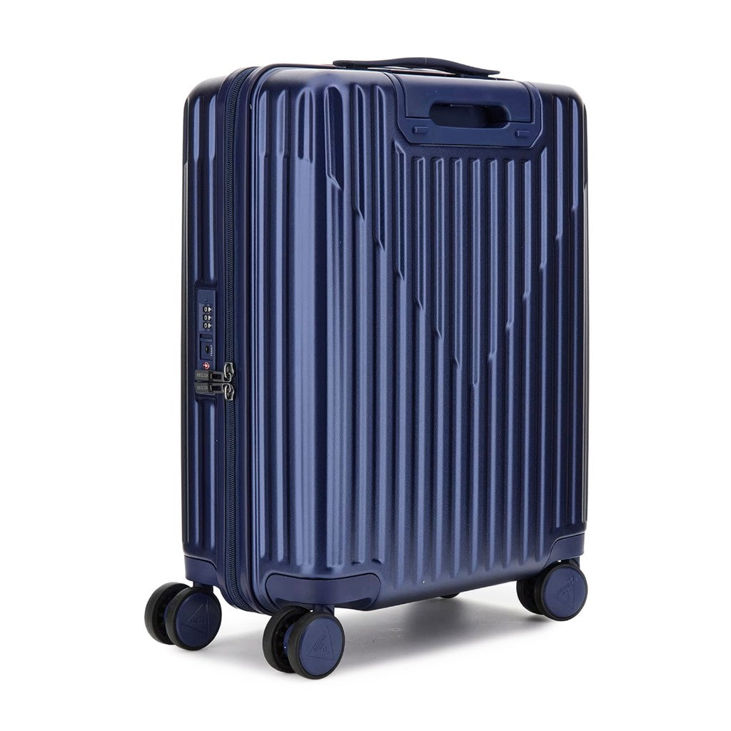 Guess Compacte trolley met ritssluiting – Blauw