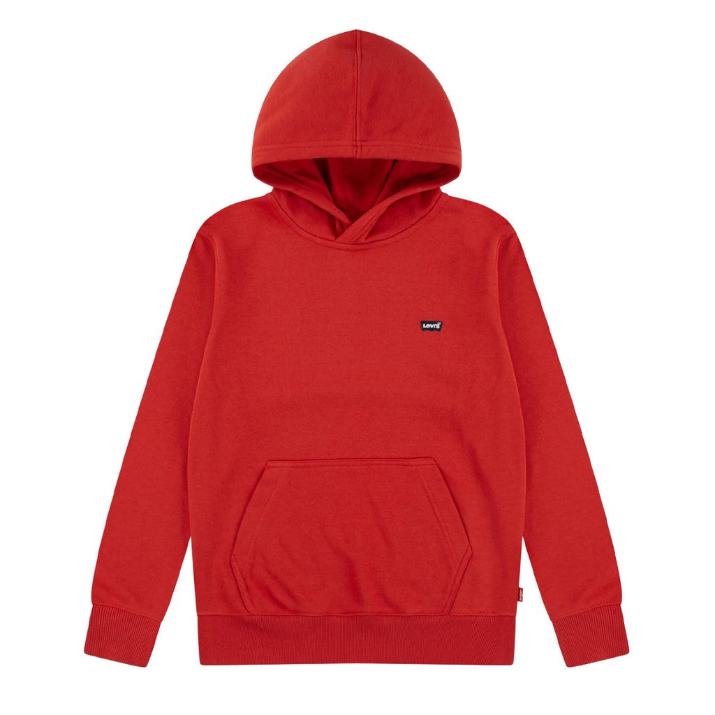 Levi's Kids Batwing Hoodie met geborduurd logo – Rood