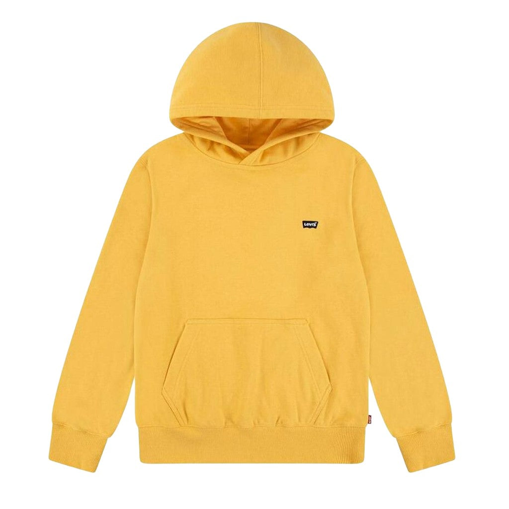 Levi's Kids Batwing Hoodie met geborduurd logo – Geel