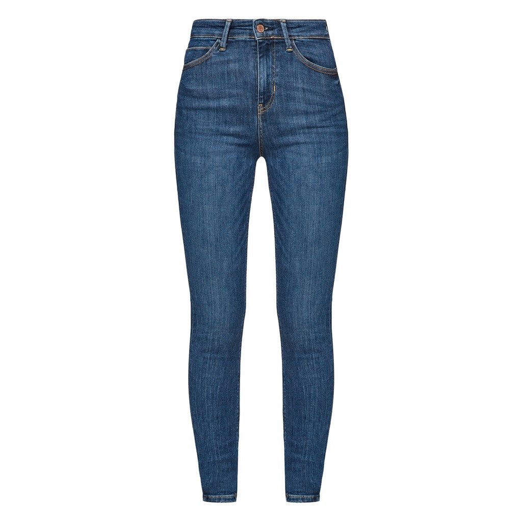 Guess Skinny jeans met vijf zakken – Middenblauw