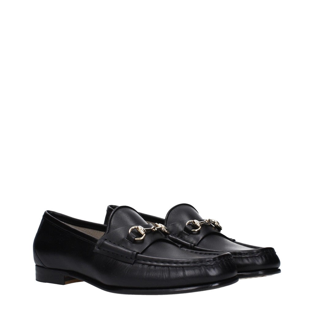 Gucci Damesloafers met leren zool – Zwart