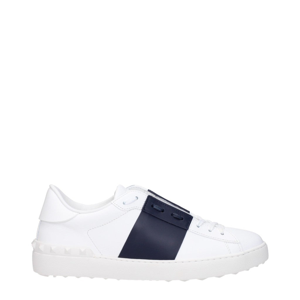 Valentino Garavani Open Sneakers – Wit / Marineblauw