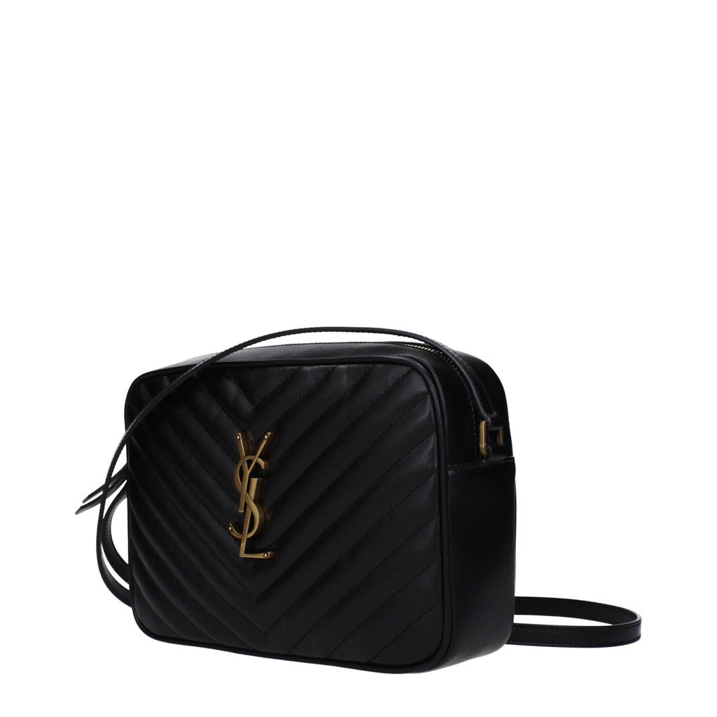Saint Laurent Lou Crossbodytas – Zwart