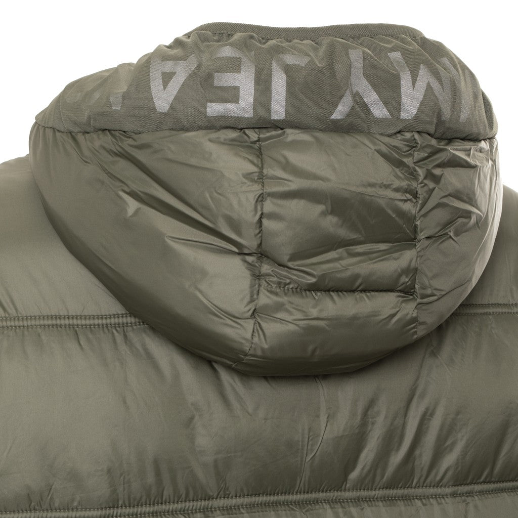 Tommy Jeans Donsjas met capuchon Heren – Groen