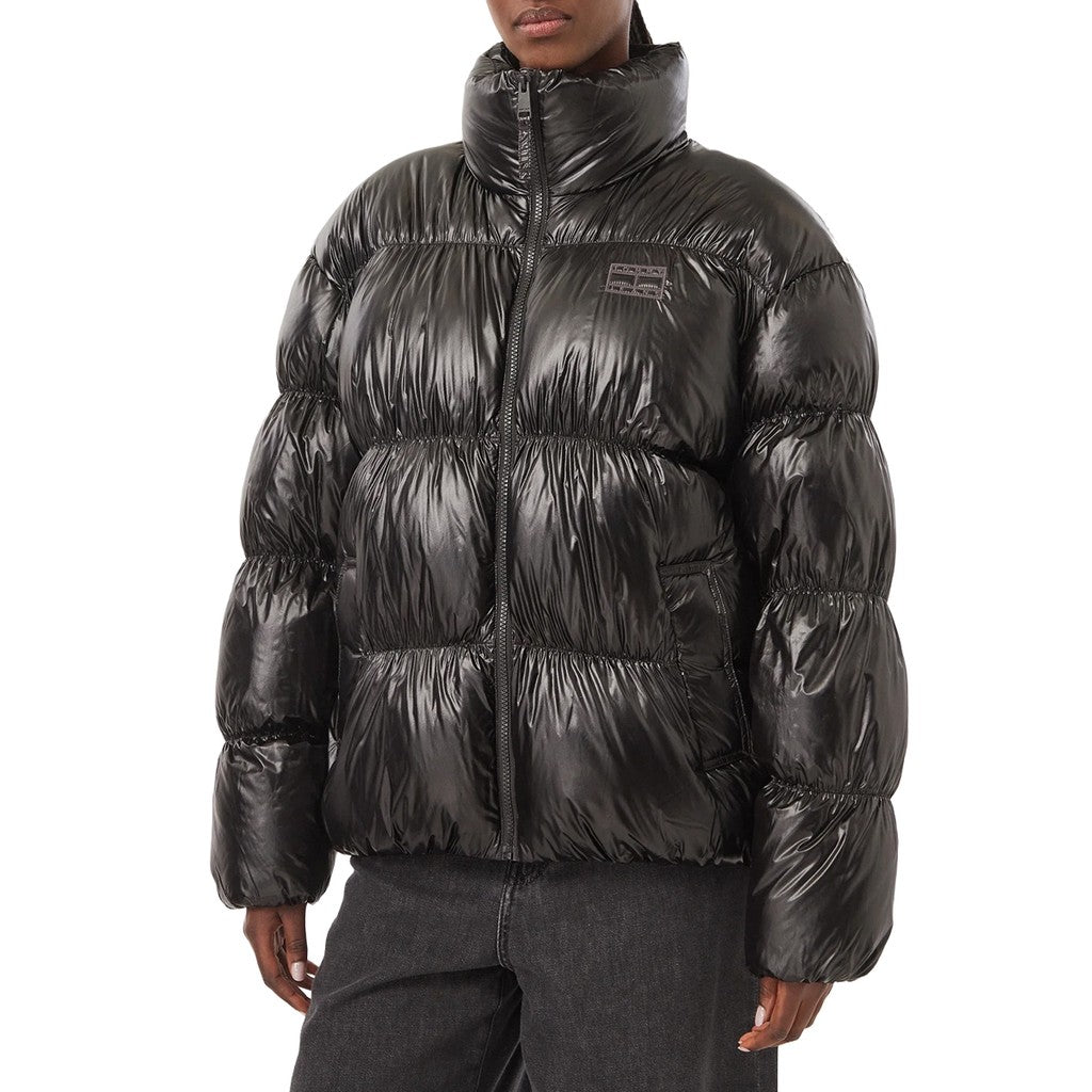 Tommy Jeans Glanzende donsjas – Zwart