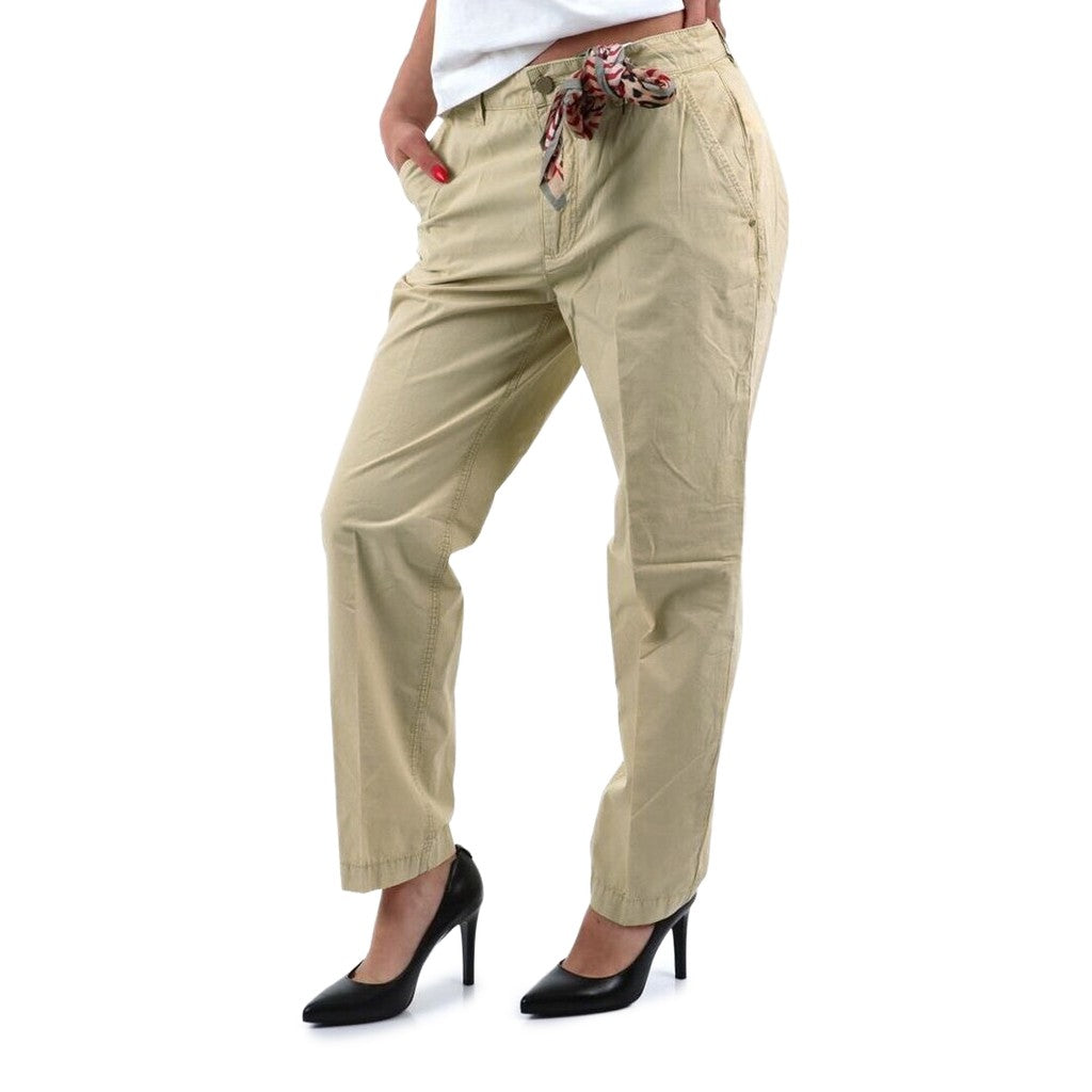 Guess Broek met paspelzakken – Saliegroen
