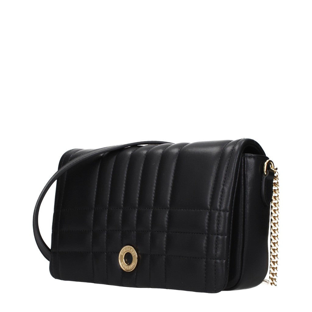 Burberry Leren Crossbodytas – Zwart
