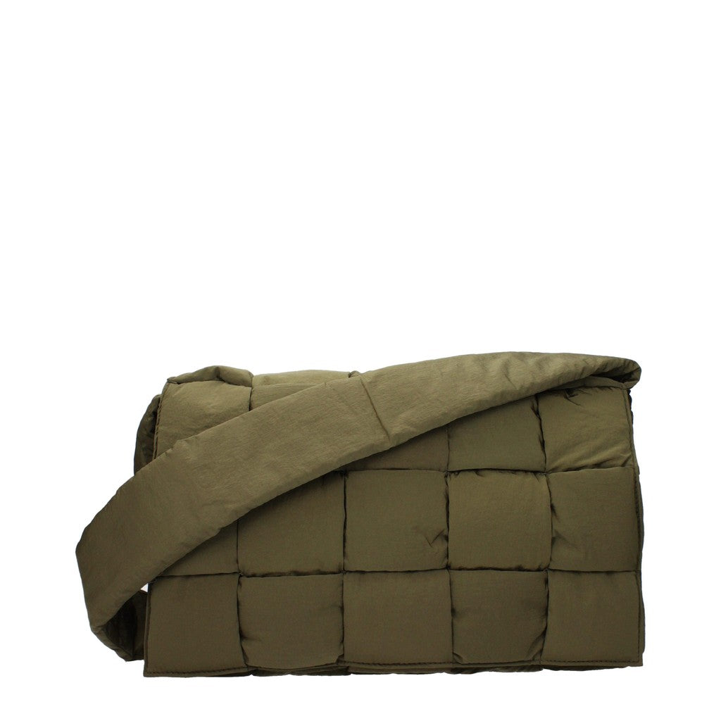 Bottega Veneta Brede crossbodytas met magneetsluiting – Groen