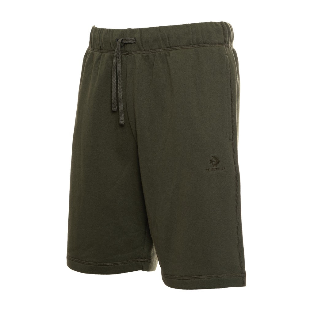Converse Bermuda short met trekkoord en logo – Lichtgroen