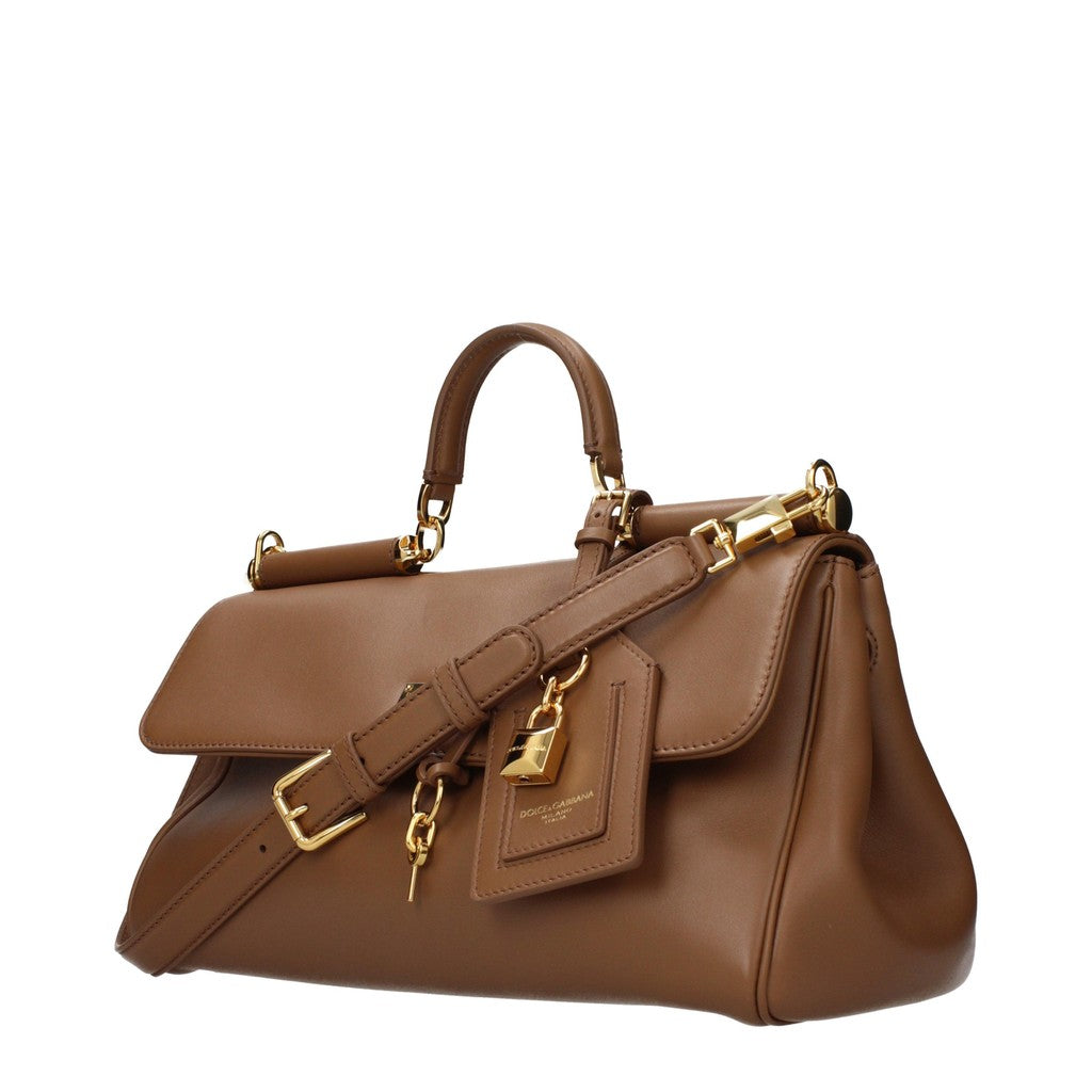 Dolce & Gabbana My Sicily Handtas – Camel