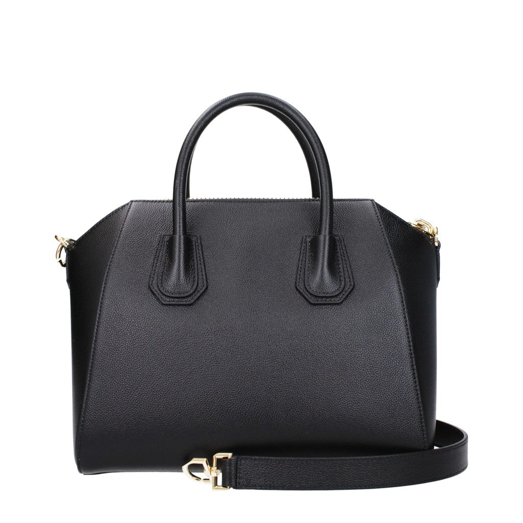 Givenchy Antigona Handtas met goudkleurige details – Zwart