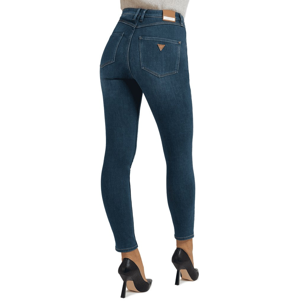 Guess Super skinny jeans met vier zakken – Donkerblauw