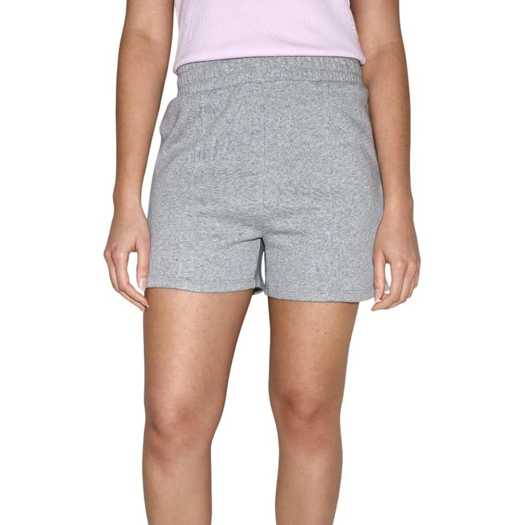 Converse Effen short met zakken en logo – Grijs