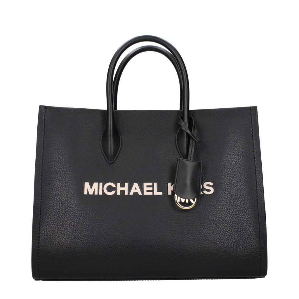 Michael Kors Mirella Shopper met goudkleurige details – Zwart