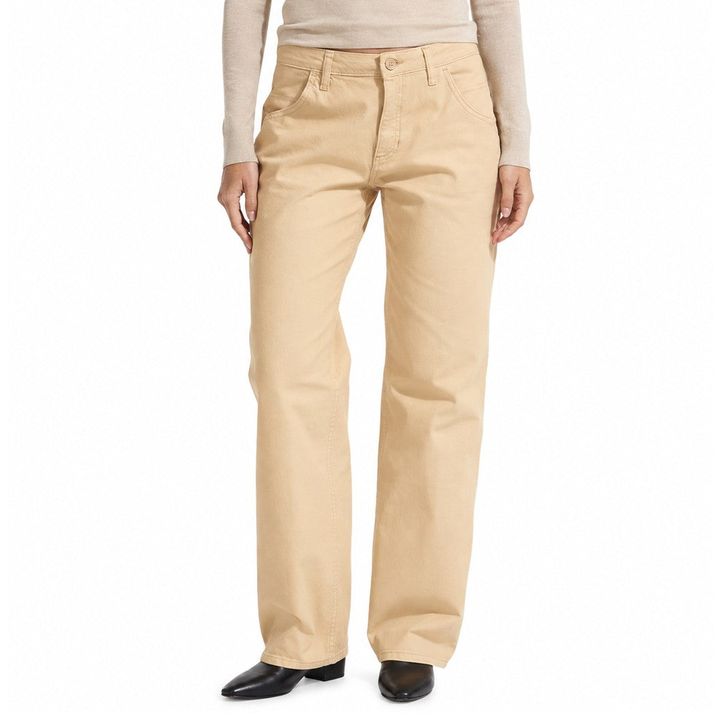 Guess Katoenen broek – Bruin