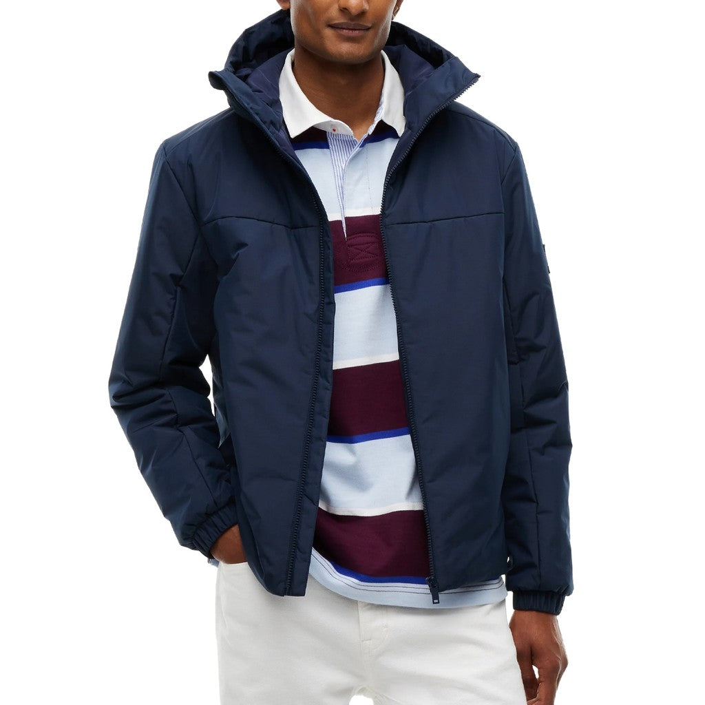 Tommy Jeans Gewatteerde jas – Donkerblauw